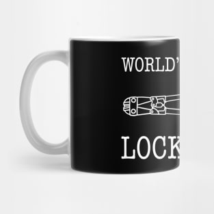 Funny Worlds Okayest Locksmith Bolt Cutter Mug